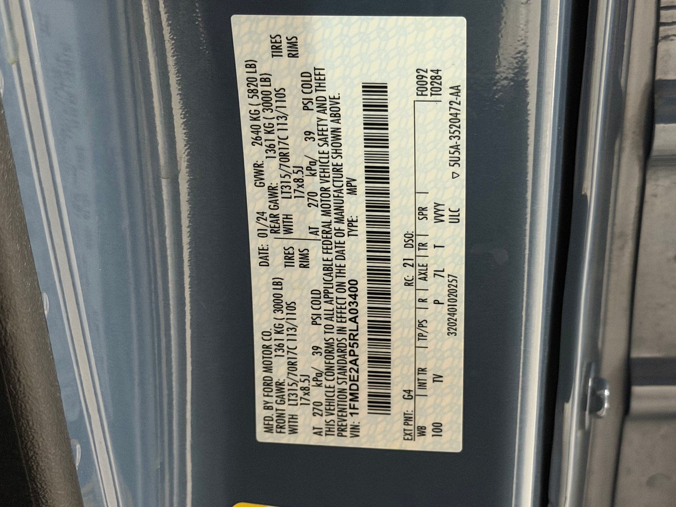 Used 2024 Ford Bronco Wildtrak AWD/4WD image 37