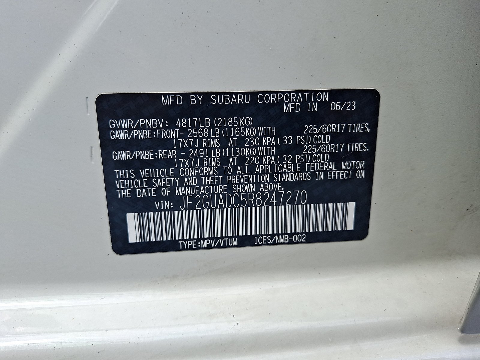 Certified 2024 Subaru Crosstrek 2.0i Premium w/ Crosstrek Mirror Package AWD/4WD image 25