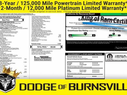 Used 2024 RAM 2500 Laramie w/ Night Edition AWD/4WD image 1