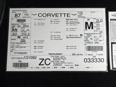Used 2007 Chevrolet Corvette Z06 w/ Preferred Equipment Group RWD image 31