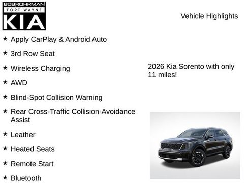 New 2026 Kia Sorento S AWD/4WD image 7