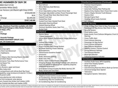 Used 2025 GMC Hummer EV 3X image 48