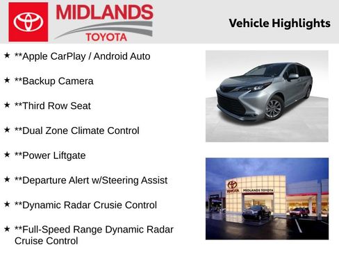 Used 2024 Toyota Sienna XLE image 2