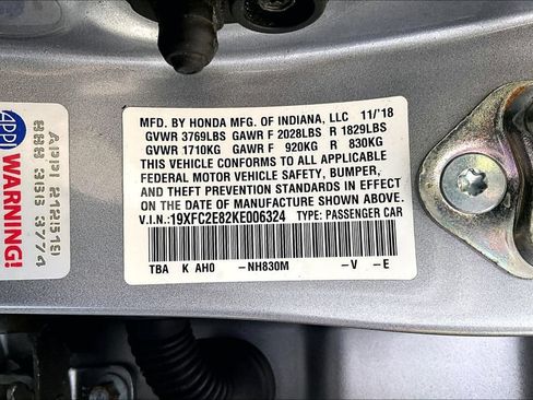 Used 2019 Honda Civic Sport image 19