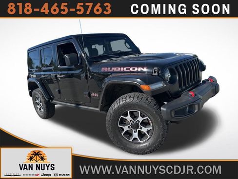 Used 2022 Jeep Wrangler Unlimited Rubicon w/ LED Lighting Group image 1