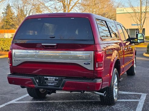 Used 2017 Ford F150 Platinum w/ Equipment Group 701A Luxury image 8