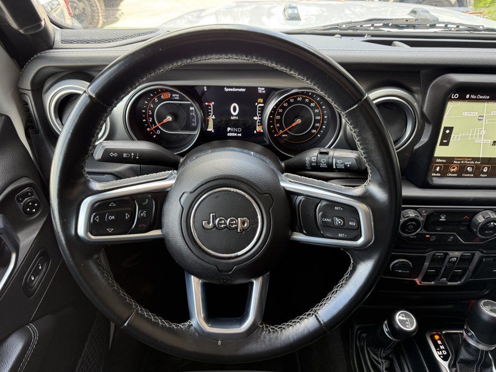 Used 2021 Jeep Wrangler Unlimited Sahara w/ Uconnect 4C Nav & Sound Group AWD/4WD image 25