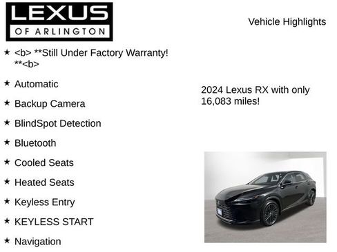 Certified 2024 Lexus RX 350 Premium image 7