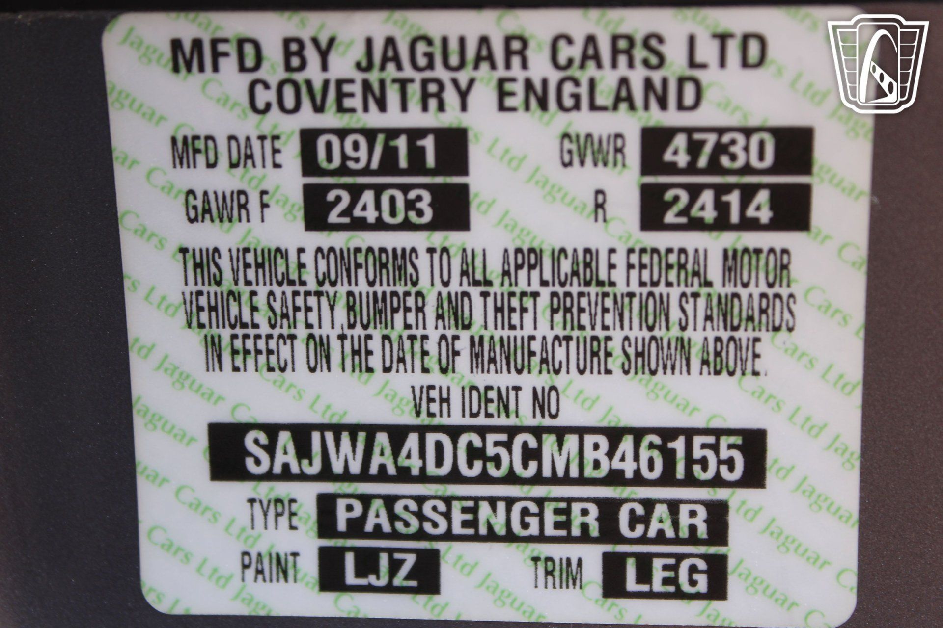 Used 2012 Jaguar XKR R RWD image 14