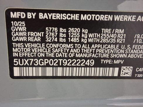 Used 2026 BMW X3 M50 w/ Premium Package AWD/4WD image 27