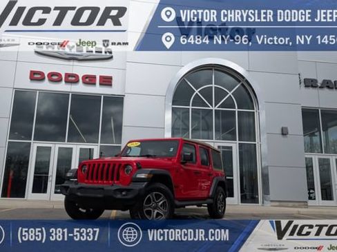 Used 2020 Jeep Wrangler Unlimited Sport AWD/4WD image 1