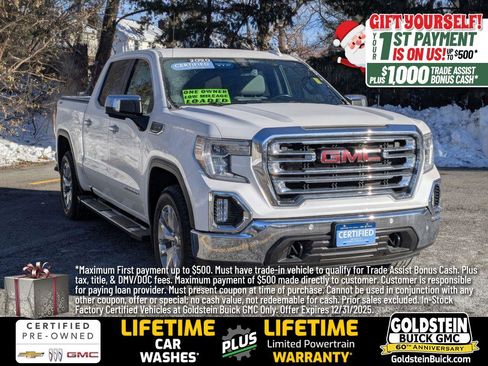 Certified 2020 GMC Sierra 1500 SLT w/ SLT Premium Plus Package image 1