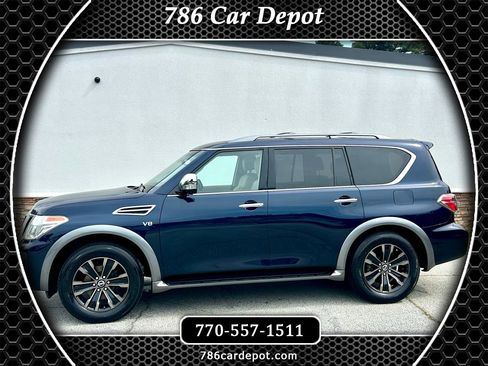 Used 2017 Nissan Armada Platinum w/ Captain Seat Package image 1