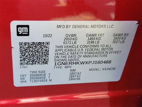 Certified 2023 Chevrolet Traverse LT image 32