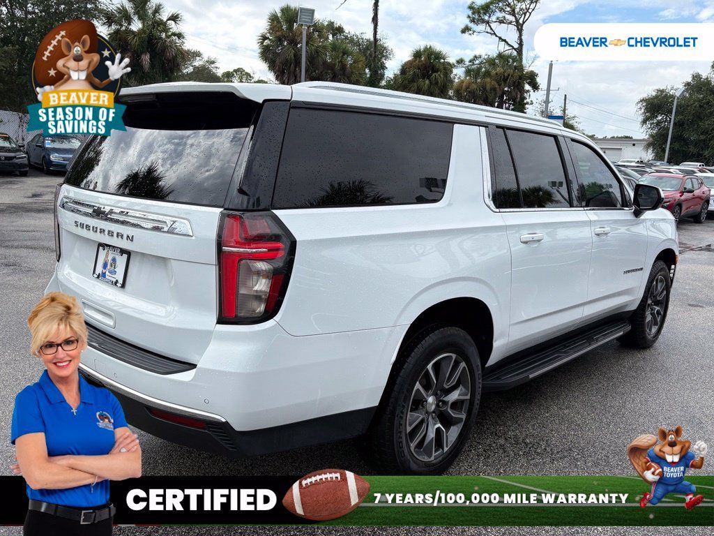 Used 2021 Chevrolet Suburban LT AWD/4WD image 7