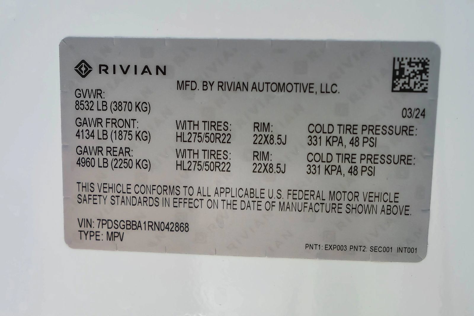 Used 2024 Rivian R1S Adventure Dual AWD/4WD image 71