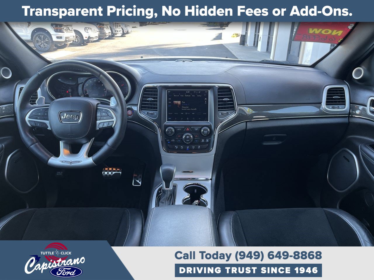 Used 2018 Jeep Grand Cherokee Trackhawk w/ Trailer Tow Group IV AWD/4WD image 18