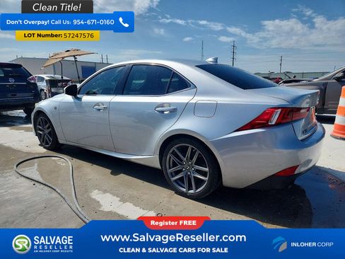 Used 2015 Lexus IS 250 w/ F-Sport Package RWD image 3