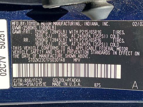 Used 2007 Toyota Sienna FWD image 30