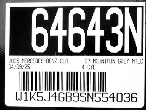 New 2025 Mercedes-Benz CLA 250 image 27