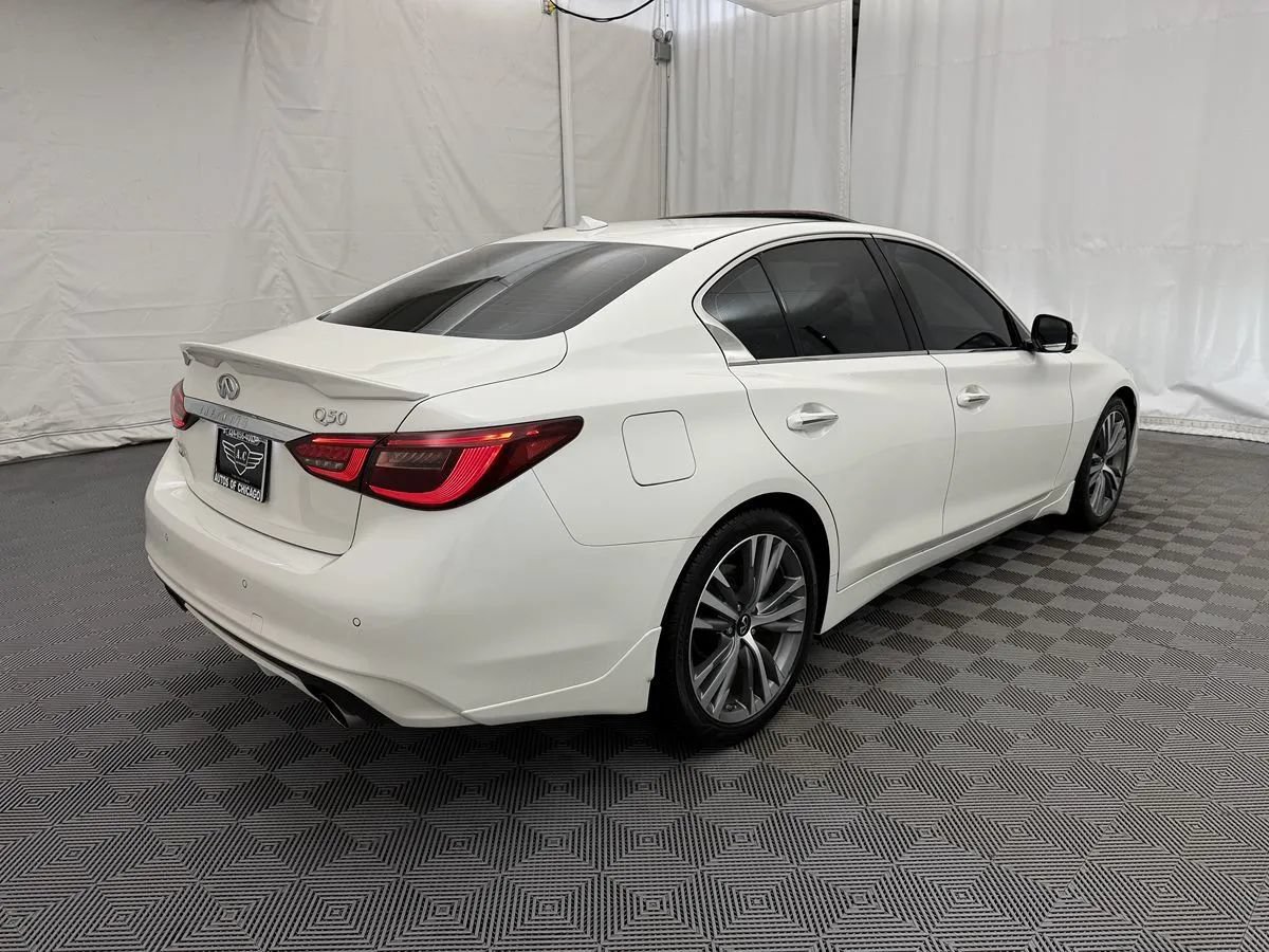 Used 2021 INFINITI Q50 Sensory w/ Cargo Package AWD/4WD image 5