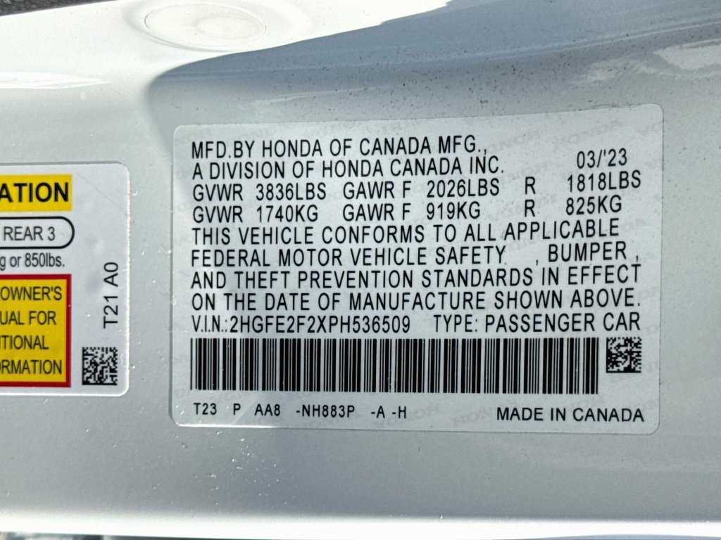 Used 2023 Honda Civic LX image 37
