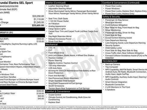Used 2025 Hyundai Elantra Sport image 2