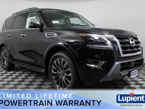 New 2024 Nissan Armada Platinum w/ Captain's Chairs Package image 1