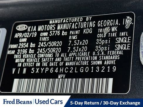 Used 2020 Kia Telluride S w/ S 8 Passenger Seating Package image 35