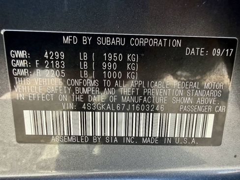 Used 2018 Subaru Impreza 2.0i Sport w/ Popular Package #1 AWD/4WD image 51