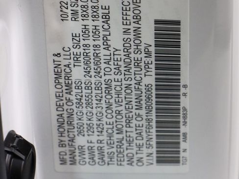 Used 2022 Honda Pilot TrailSport image 35