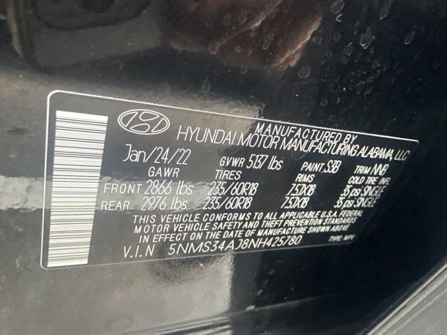 Used 2022 Hyundai Santa Fe SEL w/ Convenience + Premium Package FWD image 13
