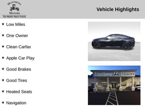 Used 2025 BMW X6 xDrive40i w/ Executive Package AWD/4WD image 12