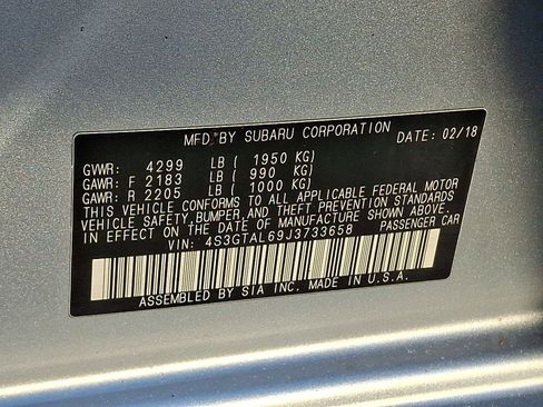 Used 2018 Subaru Impreza 2.0i Sport image 27