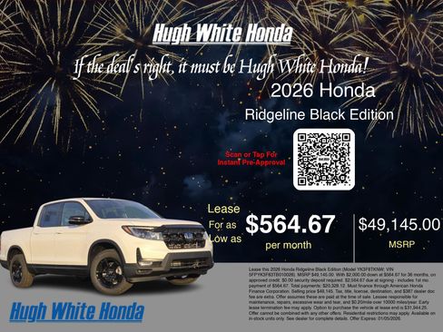New 2026 Honda Ridgeline Black Edition image 3