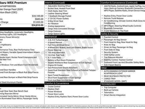 Used 2023 Subaru WRX Premium image 30