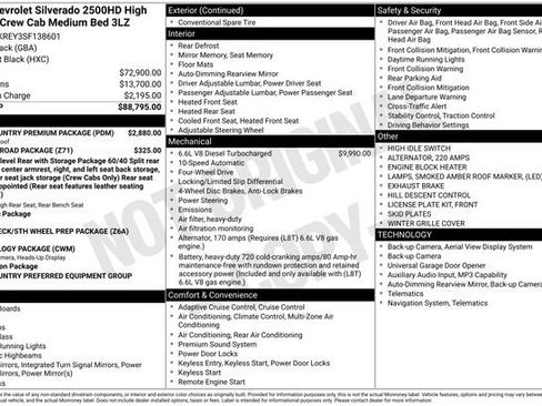 Used 2025 Chevrolet Silverado 2500 High Country w/ High Country Premium Package AWD/4WD image 2