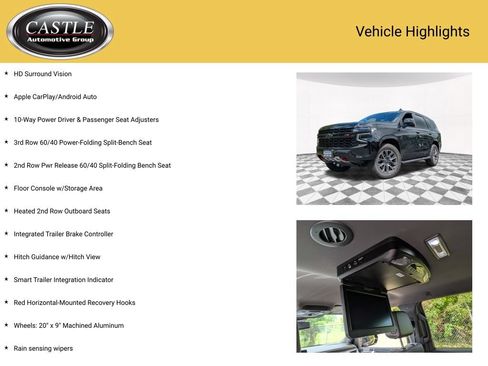 Used 2023 Chevrolet Tahoe Z71 w/ Luxury Package AWD/4WD image 16