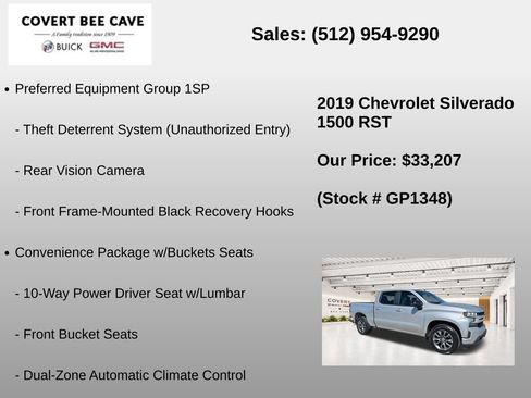 Used 2019 Chevrolet Silverado 1500 RST w/ All-Star Edition RWD image 31