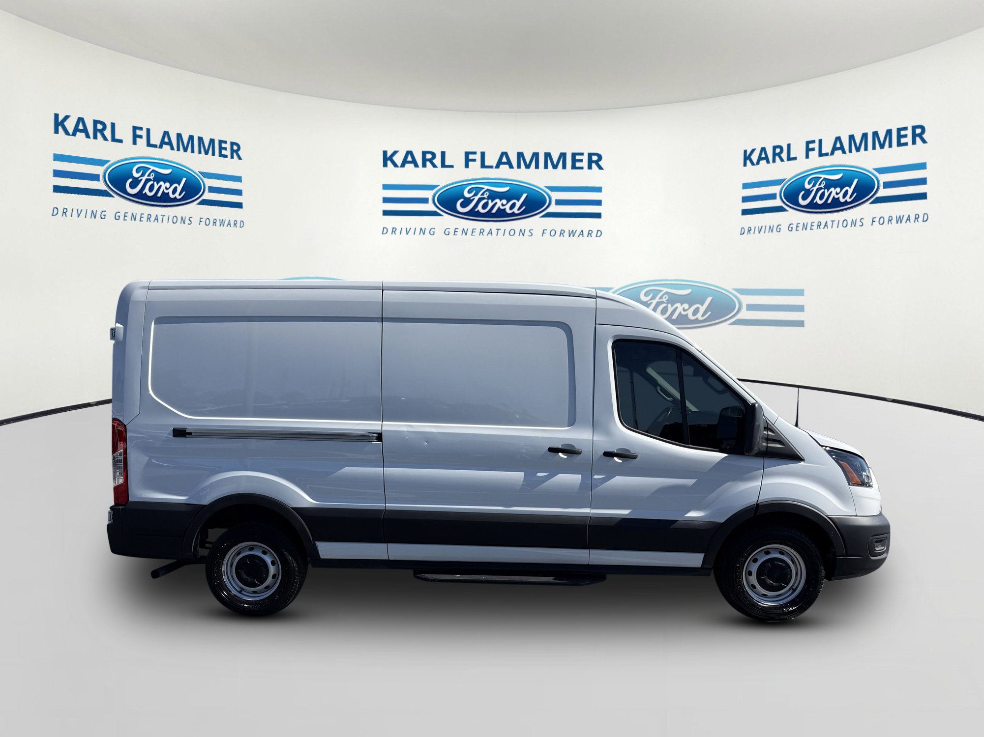 Certified 2023 Ford Transit 250 Medium Roof w/ Load Area Protection Package RWD image 2