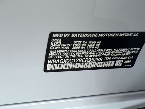 Certified 2024 BMW ALPINA B8 xDrive Gran Coupe AWD/4WD image 18