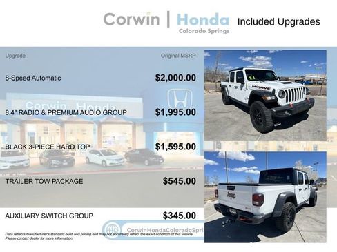 Used 2021 Jeep Gladiator Mojave AWD/4WD image 4