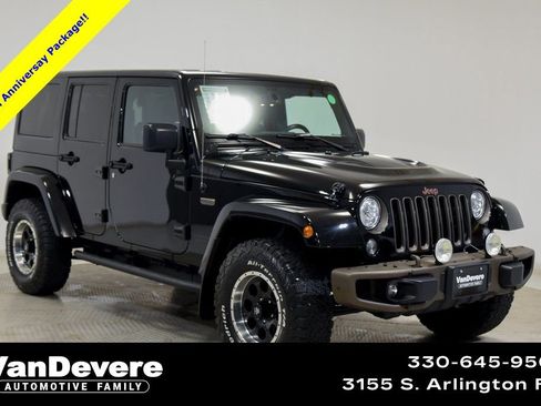 Used 2017 Jeep Wrangler Unlimited Sahara image 1