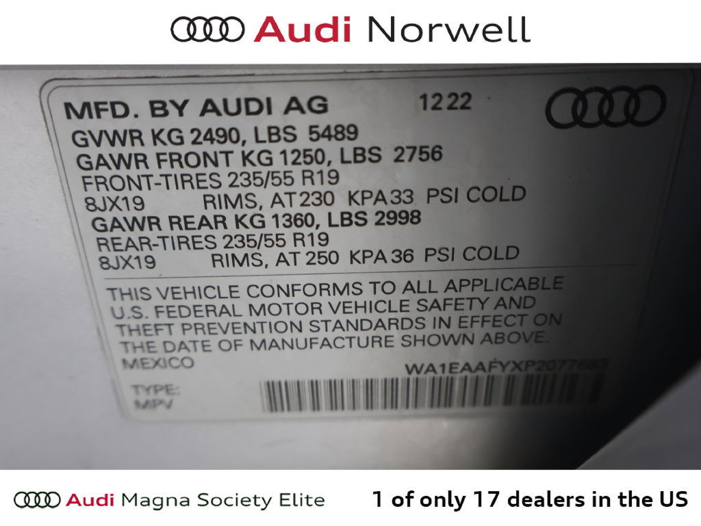 Used 2023 Audi Q5 2.0T Premium Plus w/ Premium Plus Package AWD/4WD image 3