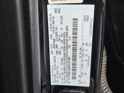 Used 2024 Ford F150 Tremor w/ Equipment Group 402A High AWD/4WD image 37