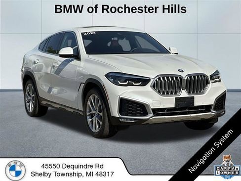 Used 2021 BMW X6 xDrive40i w/ Premium Package 2 AWD/4WD image 1