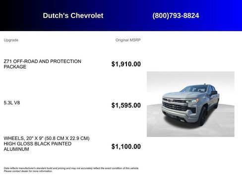 Used 2024 Chevrolet Silverado 1500 RST AWD/4WD image 6