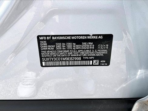 Used 2021 BMW X3 sDrive30i w/ Premium Package RWD image 27