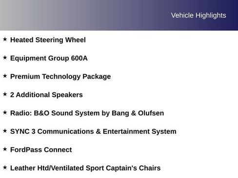 Used 2020 Ford Explorer Platinum w/ Premium Technology Package image 9