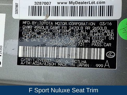 Used 2016 Lexus RC 300 AWD image 30